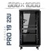 Armario Rack 22U 600x1000 | Phasak Pro PHO-6122 19 In
